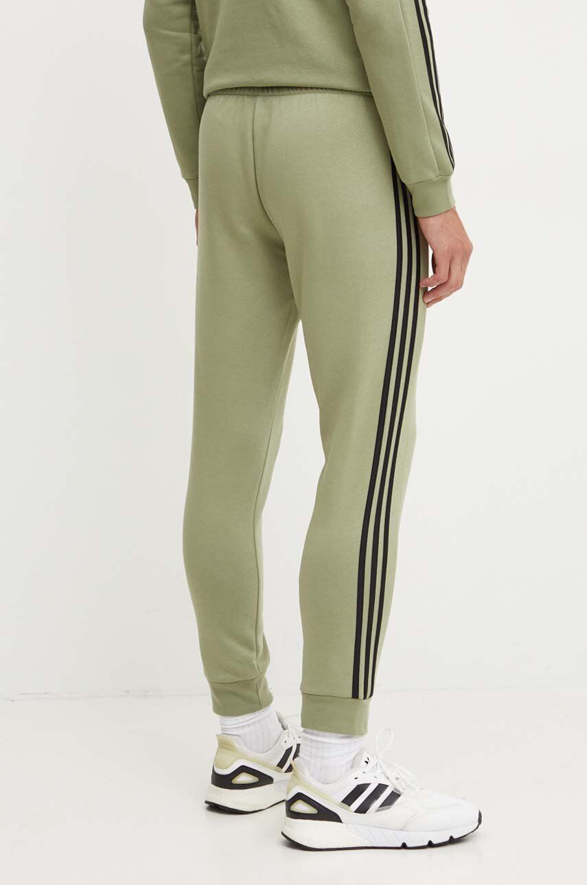 Spodnji Del Trenirke Adidas Essentials Zelena Barva, JE0343