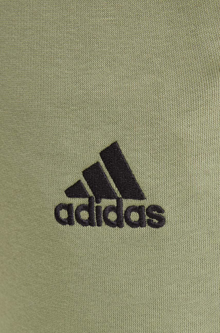 Spodnji Del Trenirke Adidas Essentials Zelena Barva, JE0343