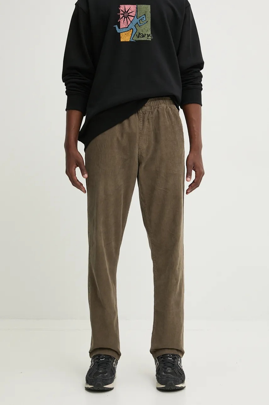 

Джинсов панталон Quiksilver Dna Beach Pant Cord в зелено със стандартна кройка AQYNP03033, Зелен