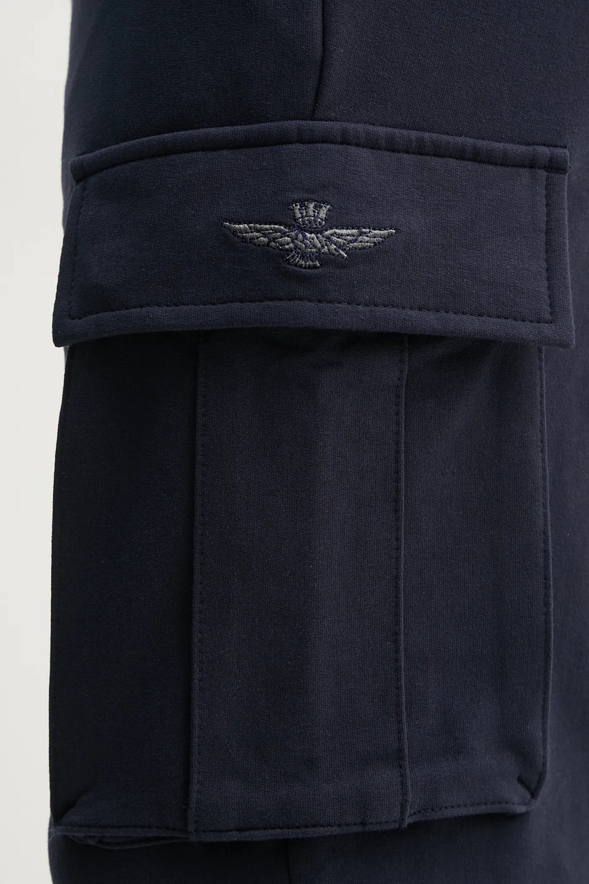 Спортивні штани Aeronautica Militare колір синій однотонні PF860F459 