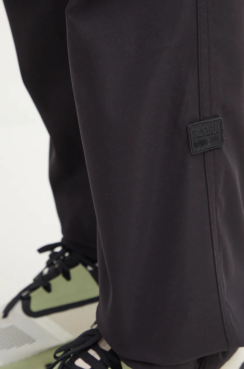 Штани G-Star Raw чоловічі колір чорний прямі D24309-D517