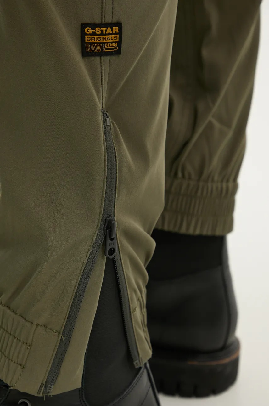 Παντελόνι φόρμας G-Star χρώμα: πράσινο, D25172-D517 φωτογραφία