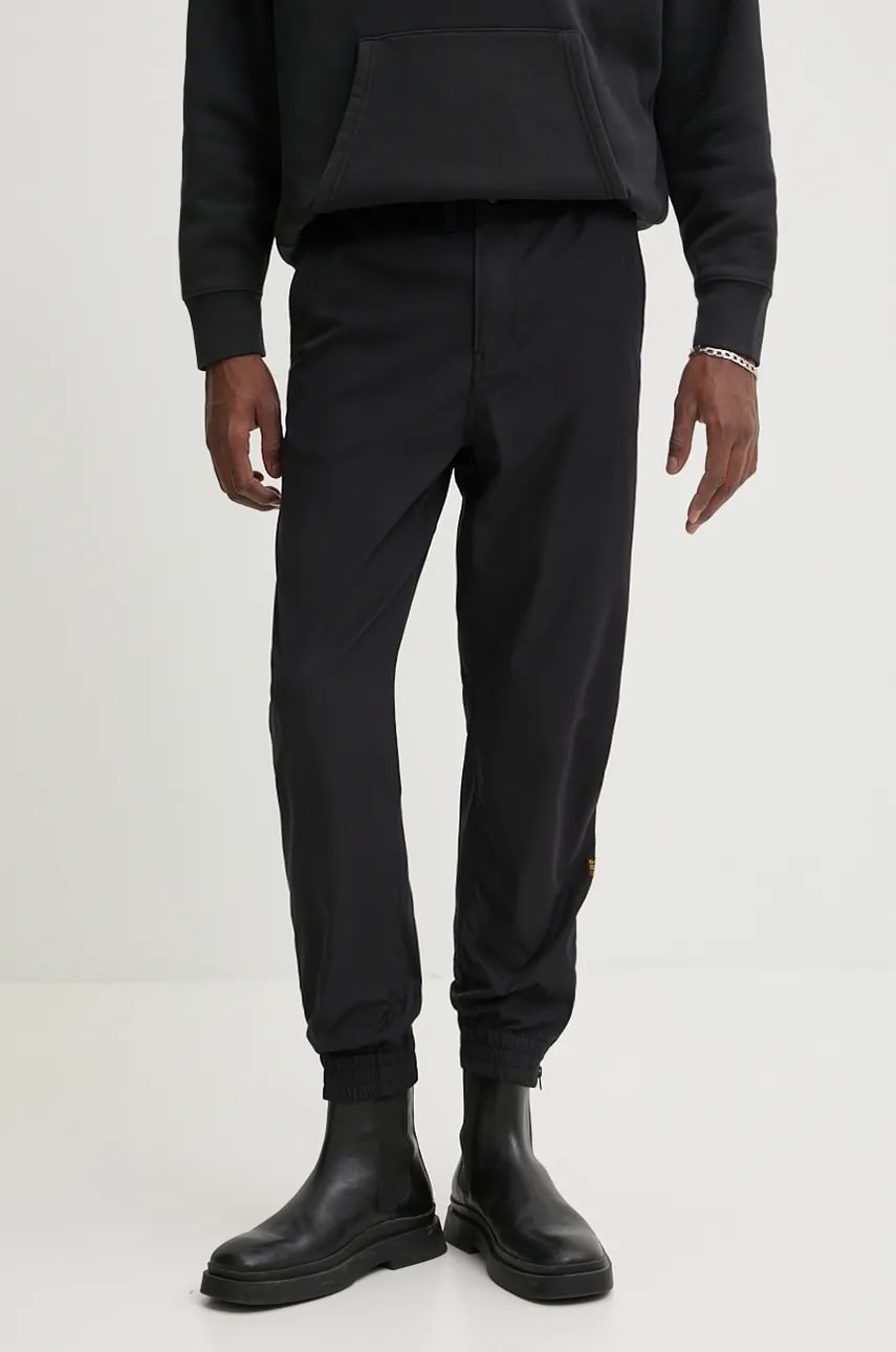 G-Star Raw pantaloni de trening culoarea negru, neted, D25172-D517 G-Star Raw pantaloni de trening culoarea negru, neted, D25172-D517