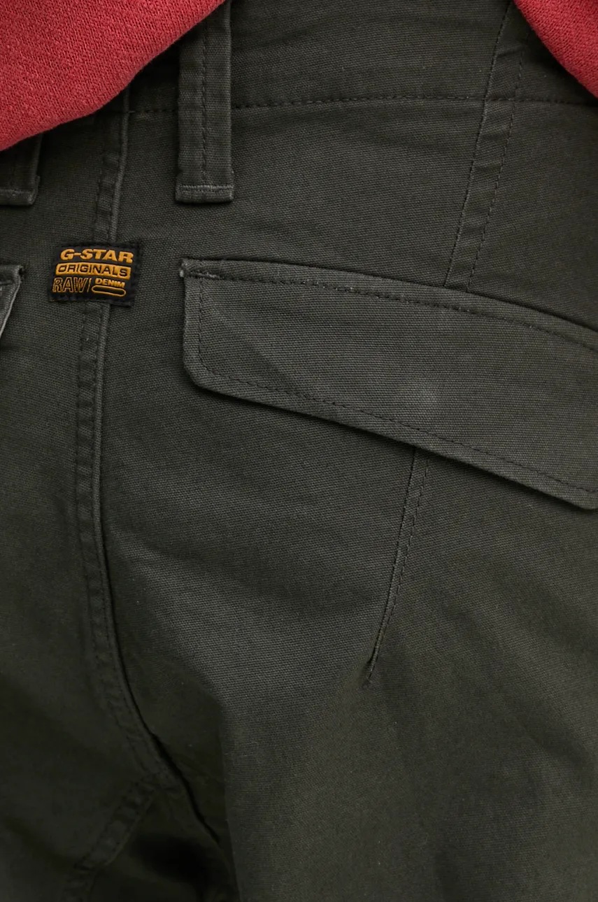 Штани G-Star Raw чоловічі колір сірий фасон cargo D24307-D504 