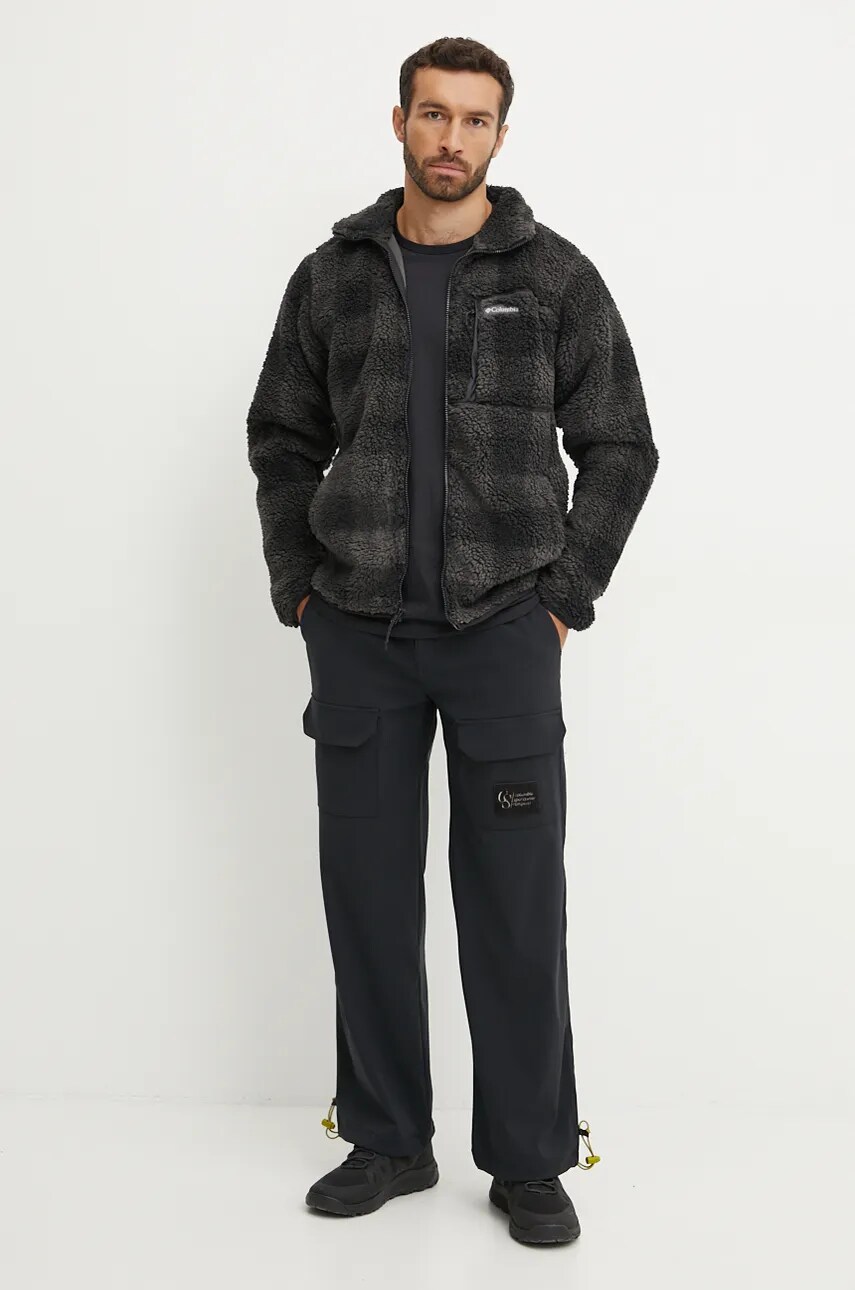 Брюки outdoor Columbia Wallowa Softshell цвет чёрный 2090841 Брюки outdoor Columbia Wallowa Softshell цвет чёрный 2090841