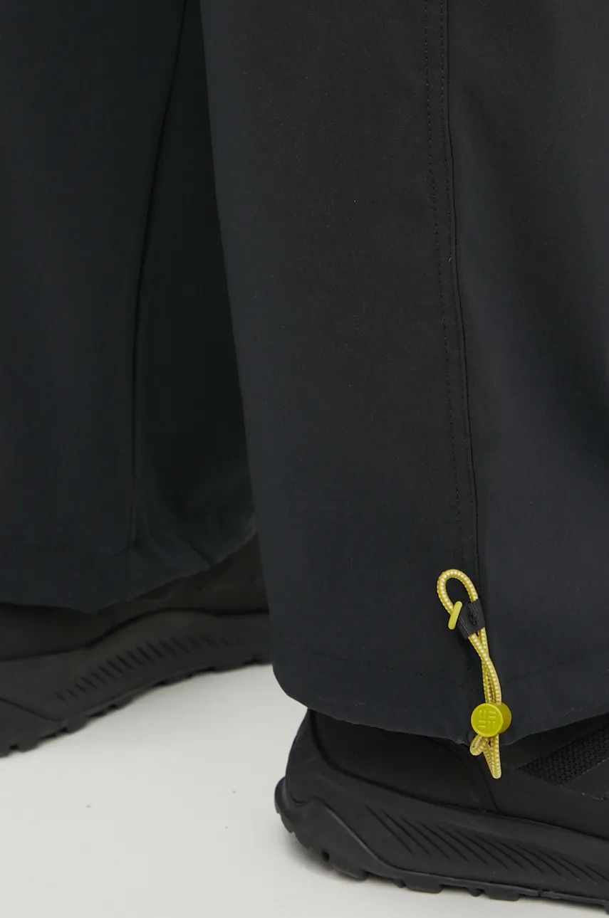 Штани outdoor Columbia Wallowa Softshell колір чорний 2090841 