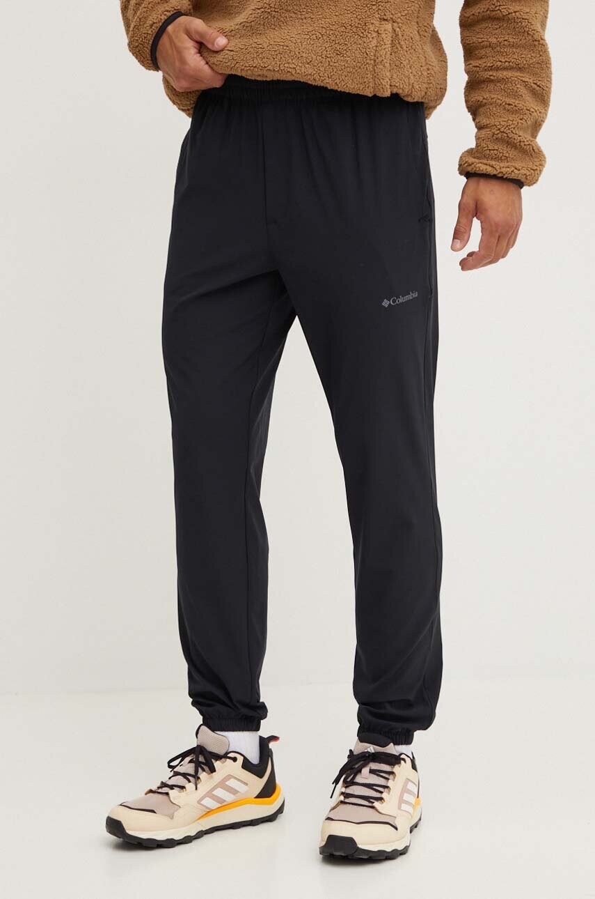 Columbia pantaloni de exterior Columbia Hike culoarea negru, 2097543