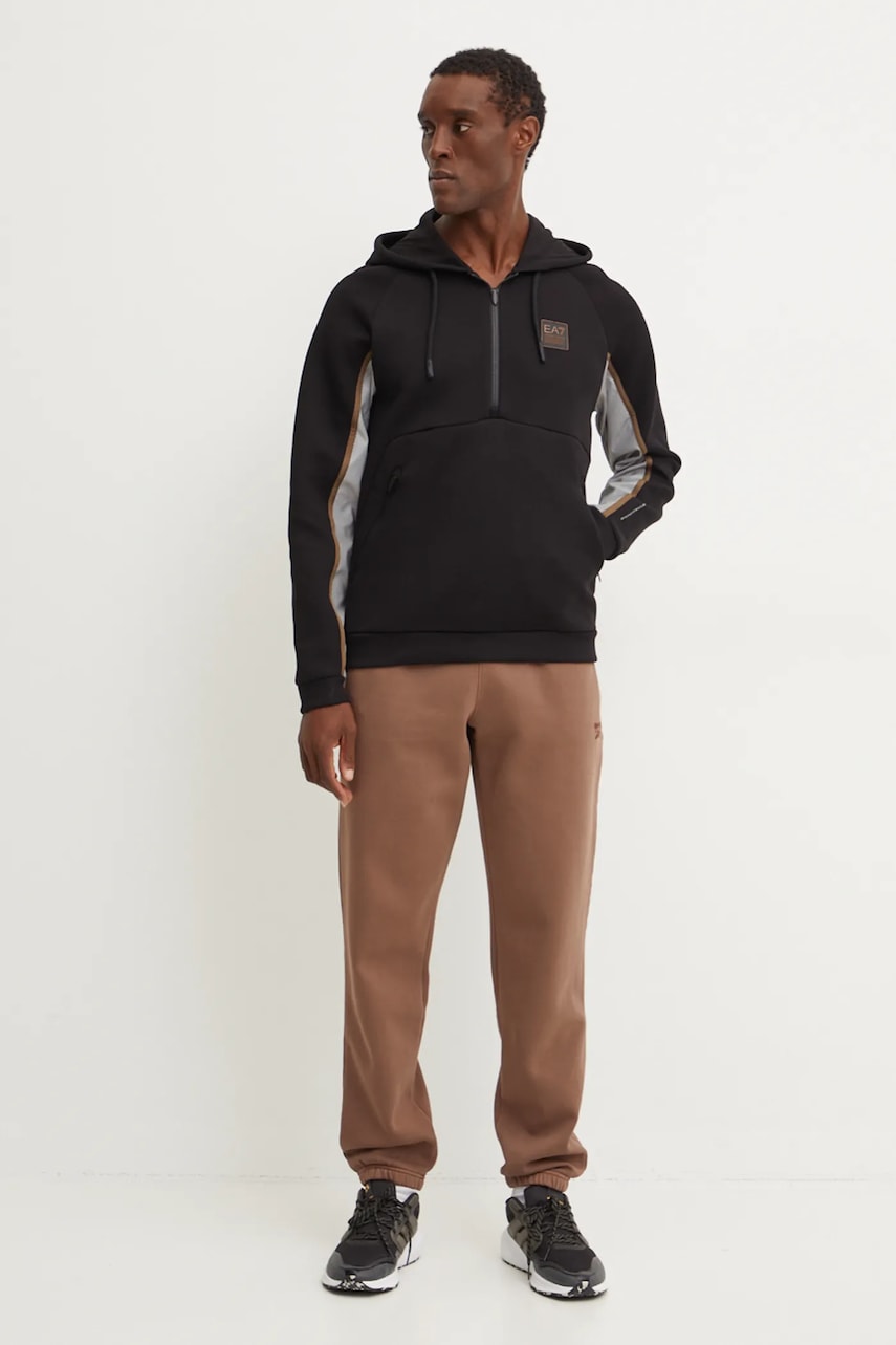 Спортивные штаны Reebok Identity Washed цвет коричневый однотонные 100205487 Спортивные штаны Reebok Identity Washed цвет коричневый однотонные 100205487
