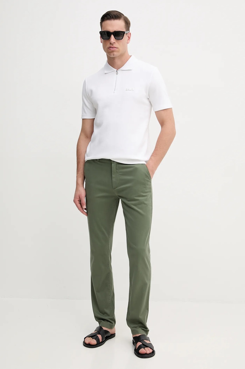 Брюки Tommy Hilfiger мужские цвет зелёный фасон chinos MW0MW37873 Брюки Tommy Hilfiger мужские цвет зелёный фасон chinos MW0MW37873