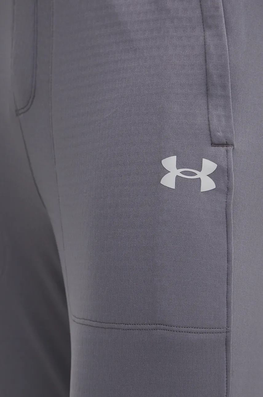 Παντελόνι προπόνησης Under Armour Vanish Cold Weather χρώμα: γκρι, 1387795 φωτογραφία