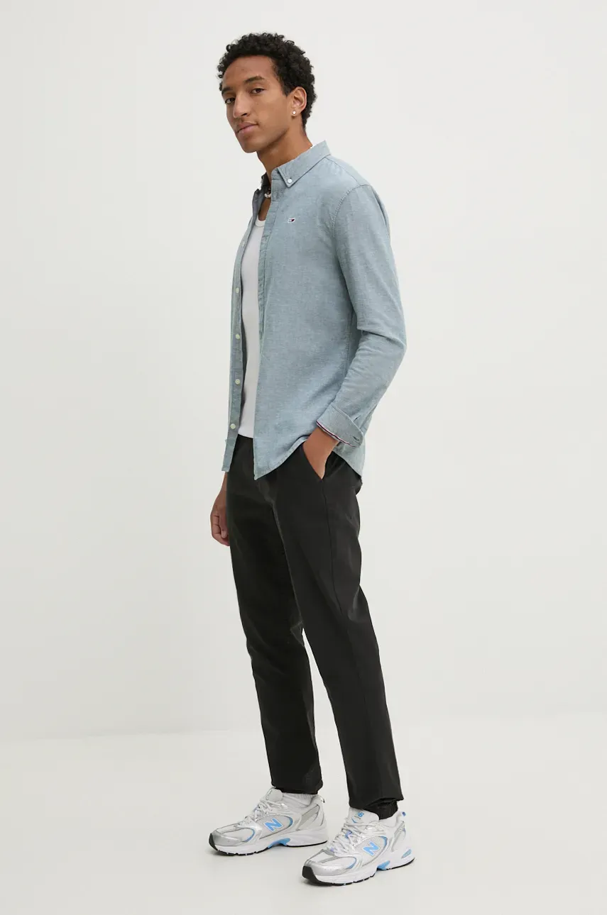 Брюки Tommy Jeans мужские цвет чёрный DM0DM20456 Брюки Tommy Jeans мужские цвет чёрный DM0DM20456