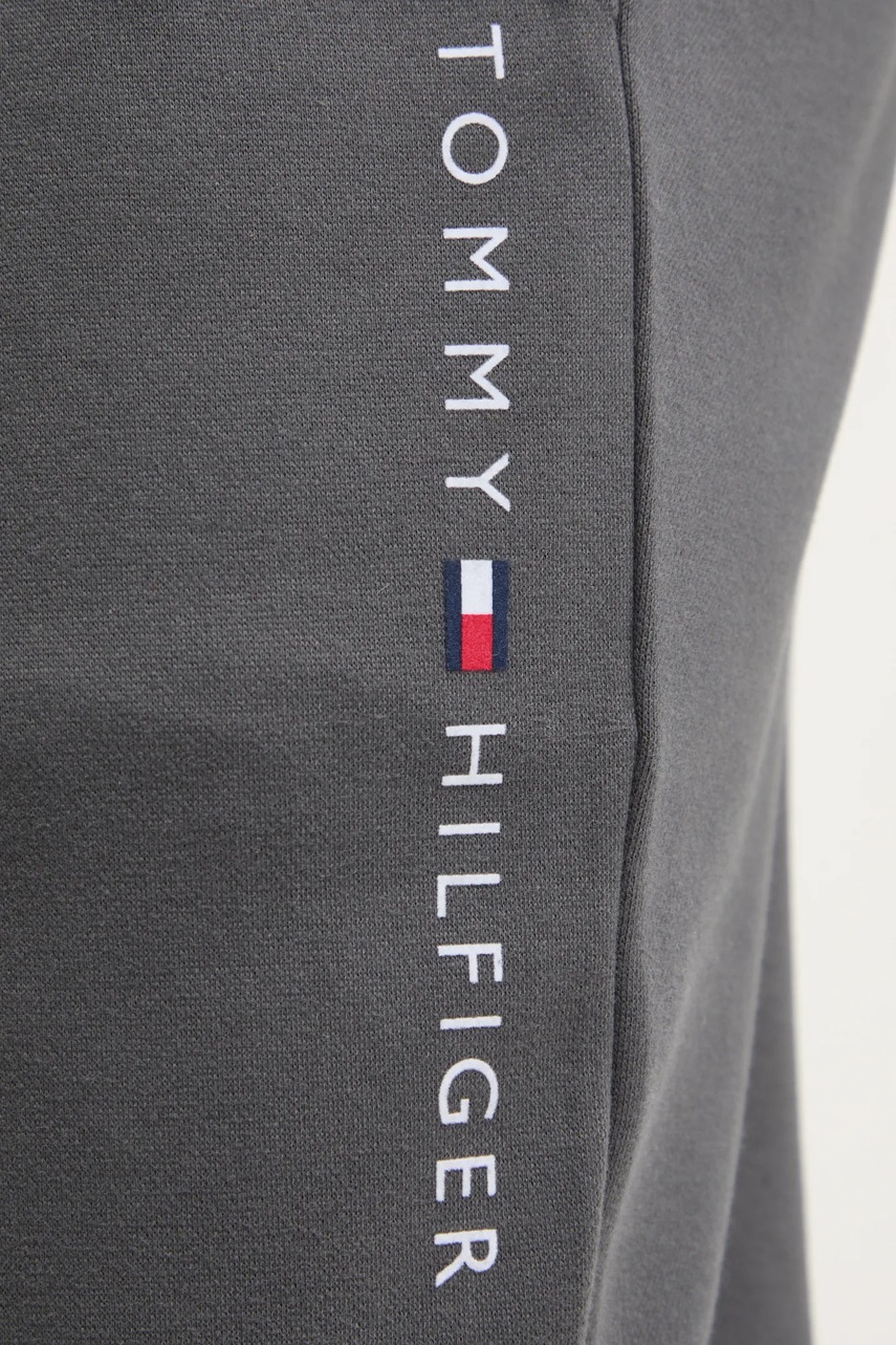 Спортивні штани Tommy Hilfiger колір сірий з принтом UM0UM03348 