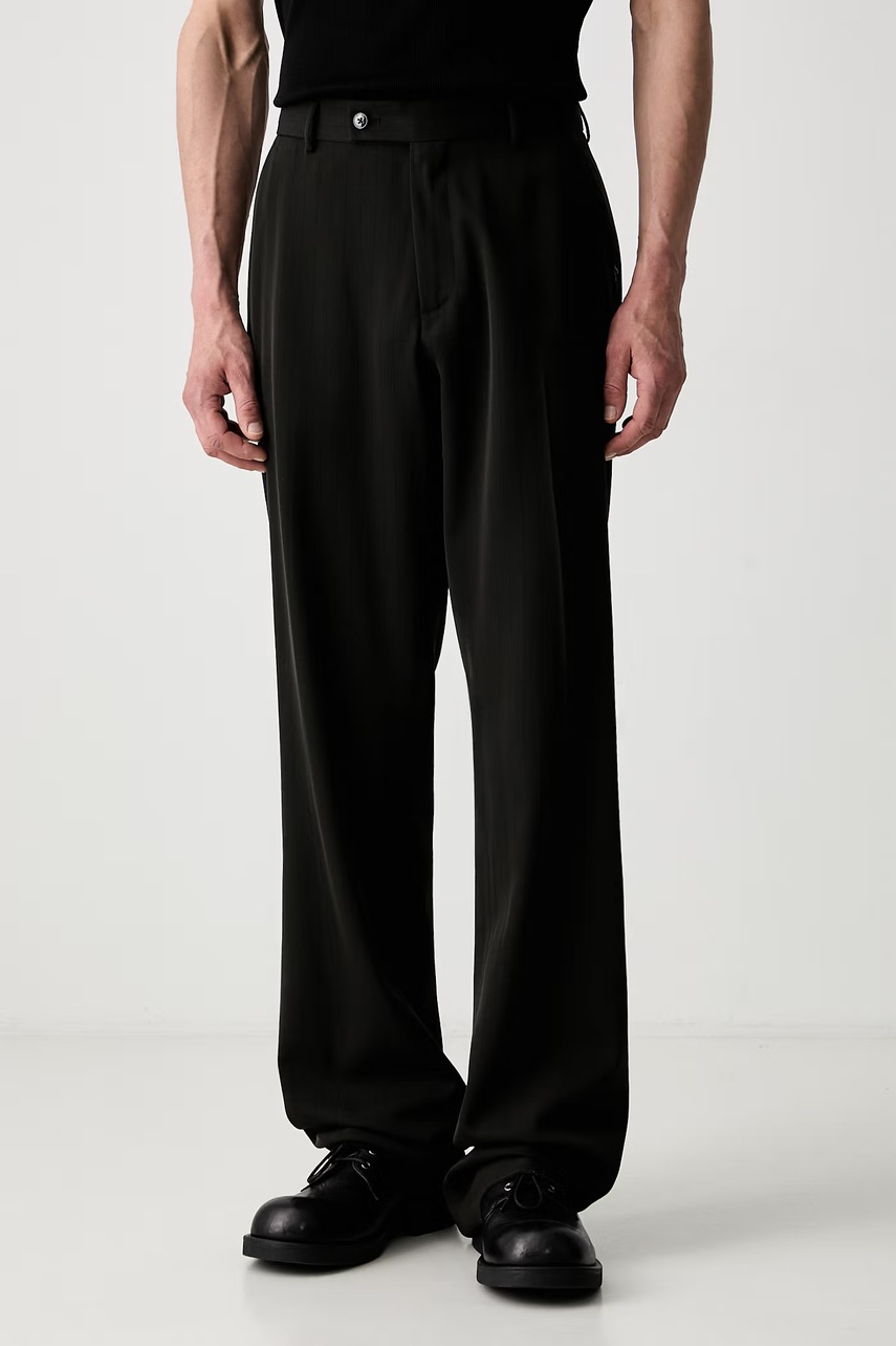 Martine Rose Tailored Relaxed Fit Trouser pantaloni de costum cu lână pentru bărbați
