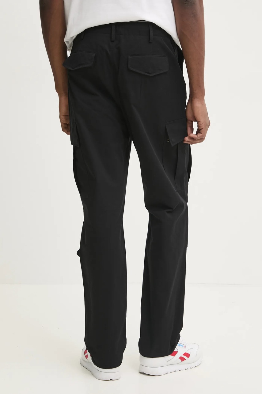 Βαμβακερό παντελόνι Sixth June χρώμα: μαύρο, 25274 φωτογραφία