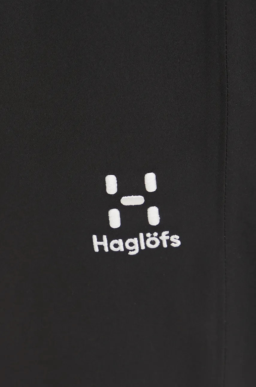 Παντελόνι εξωτερικού χώρου Haglöfs Buteo χρώμα: μαύρο, 604727 φωτογραφία