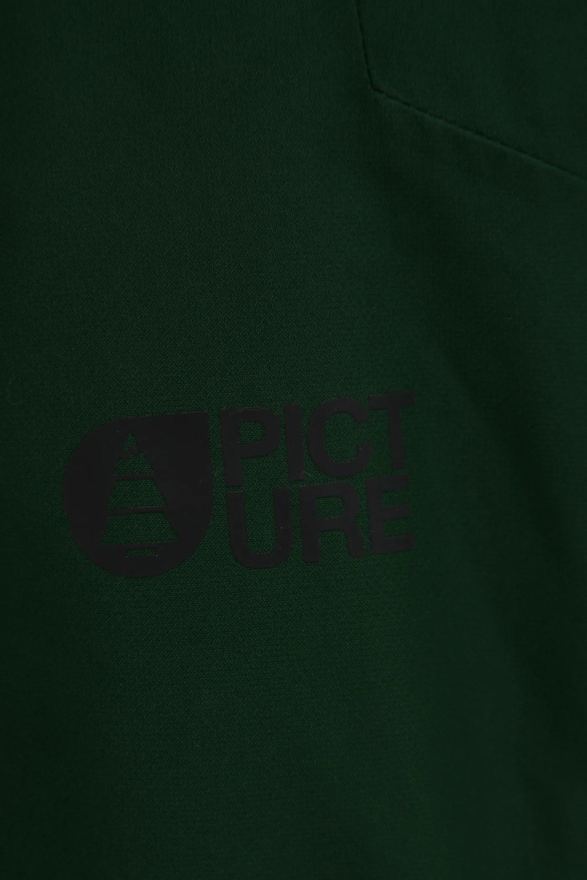 Παντελόνι Picture Object χρώμα: πράσινο, MPT0162 φωτογραφία