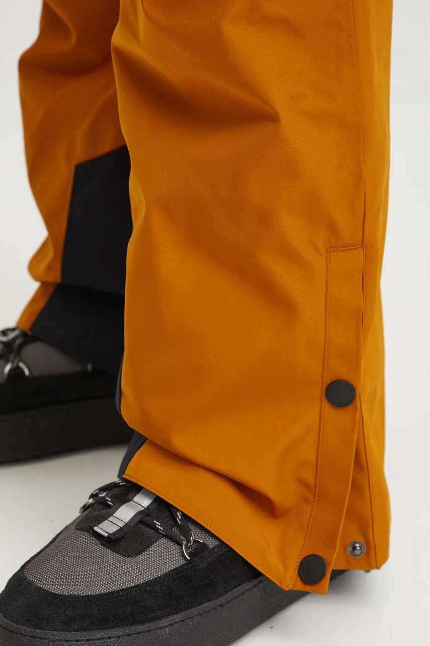 Παντελόνι Picture Object χρώμα: καφέ, MPT0162 φωτογραφία