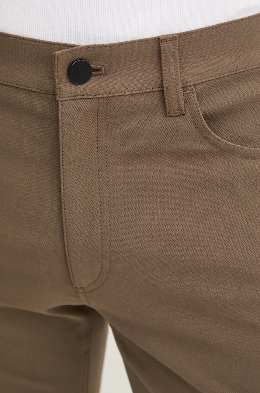 Παντελόνι Theory χρώμα: πράσινο, L0774201 φωτογραφία