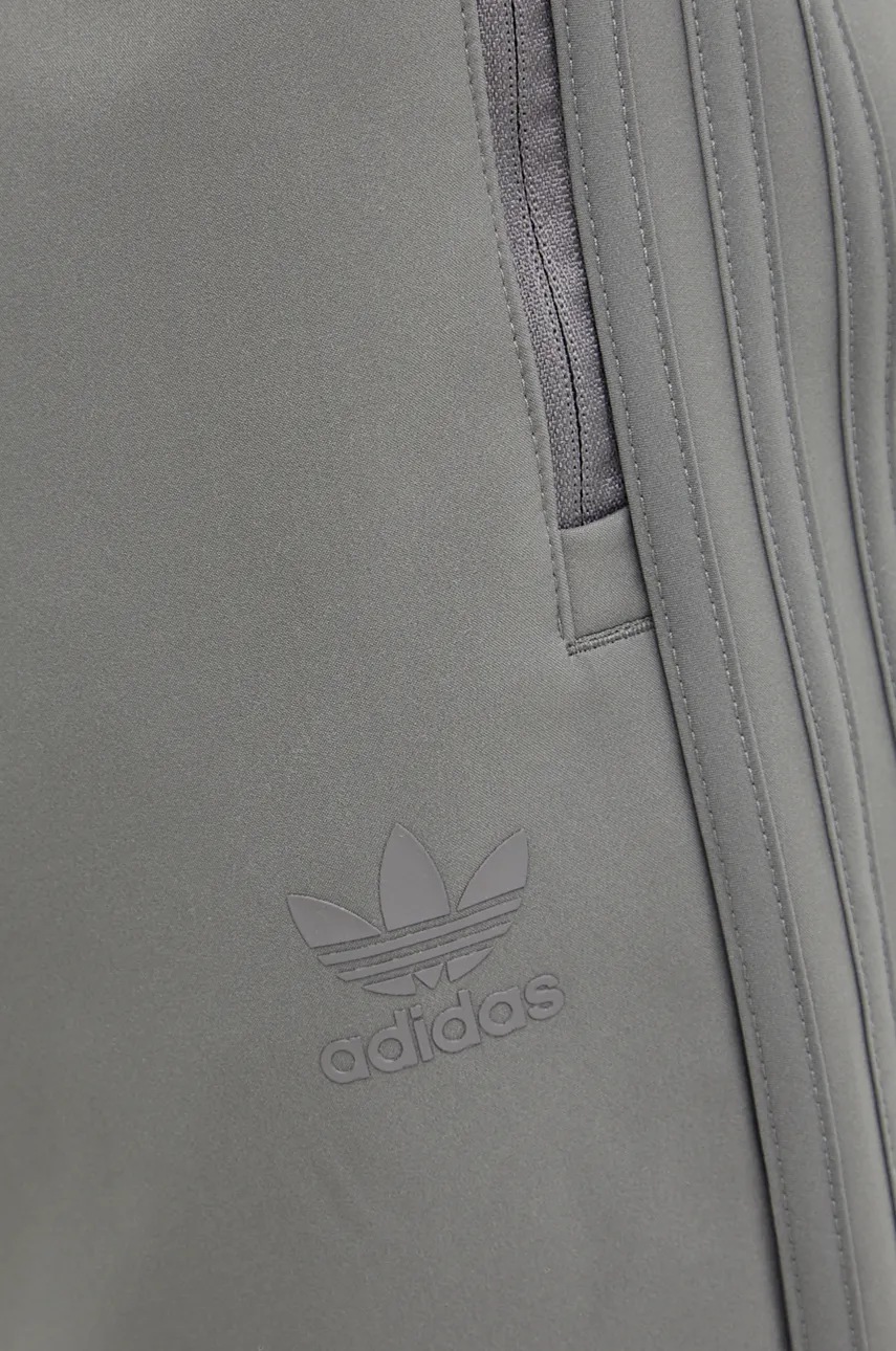 Спортивні штани adidas Originals колір сірий однотонні IY4872 