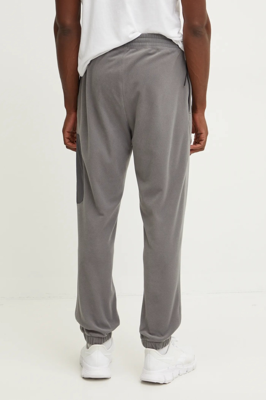 adidas melegítőnadrág City Escape szürke, sima, IY1498 termék 2. képe
