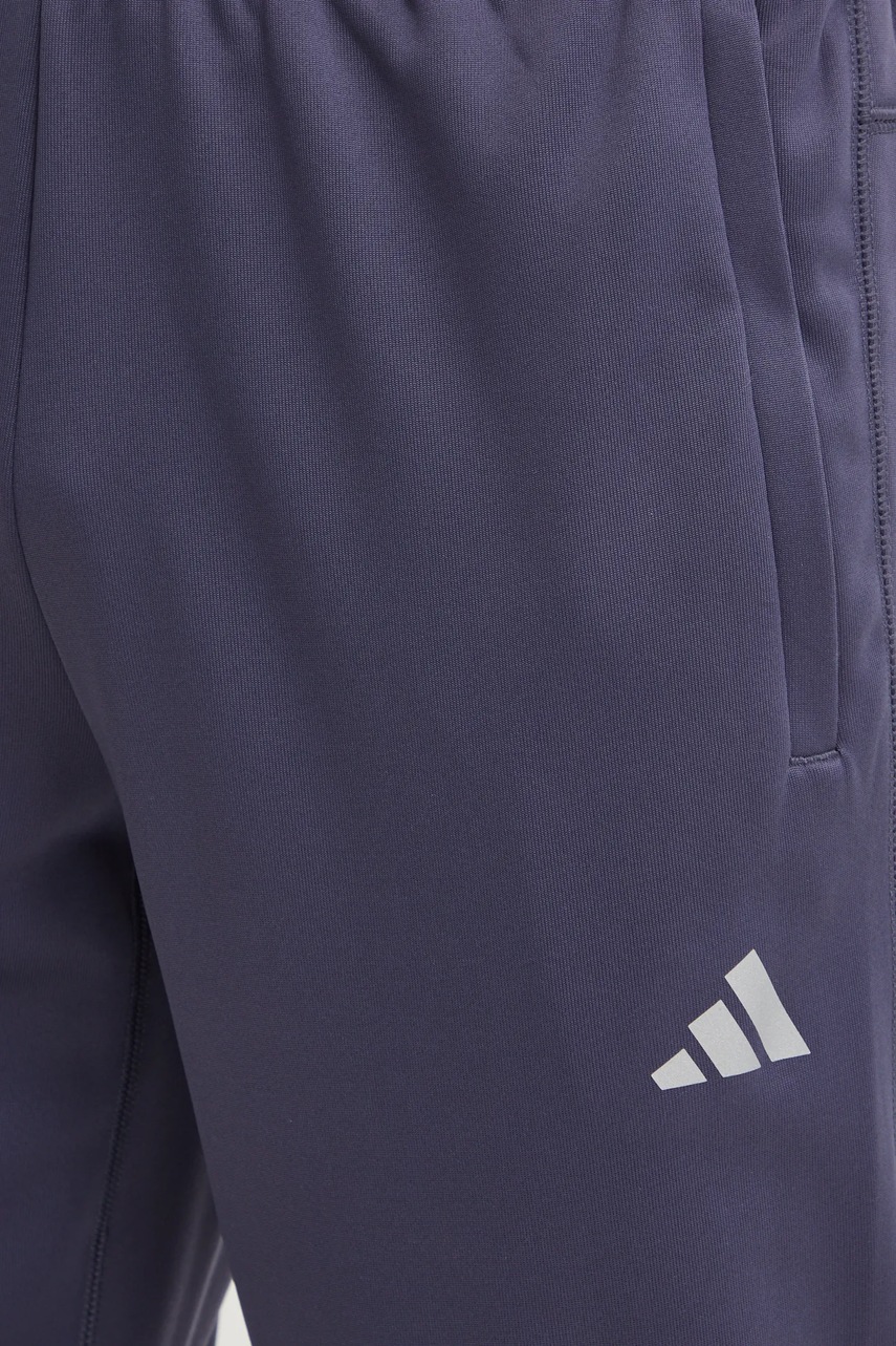 Παντελόνι προπόνησης adidas Performance Game and Go χρώμα: ναυτικό μπλε, IW8416 φωτογραφία