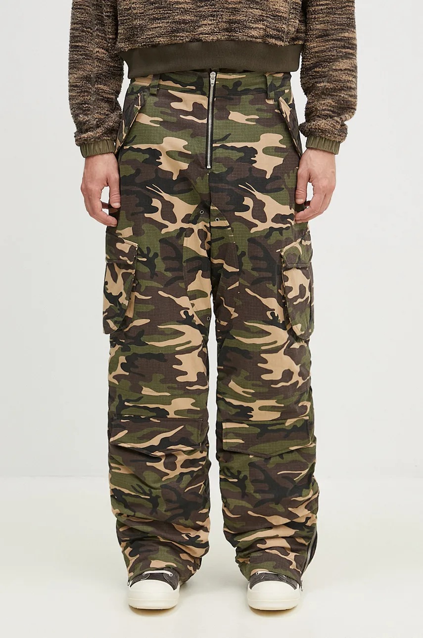 Andersson Bell pantaloni reversibili Reversible Padded Camouflage Cargo Pants