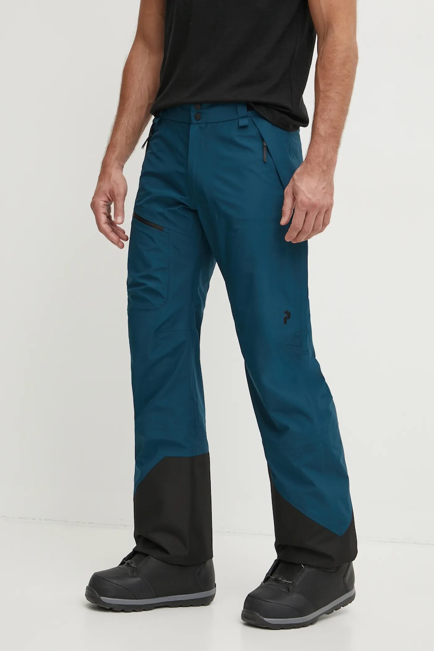 Peak Performance pantaloni de schi Vertical Gore culoarea turcoaz, G80358 Peak Performance pantaloni de schi Vertical Gore culoarea turcoaz, G80358