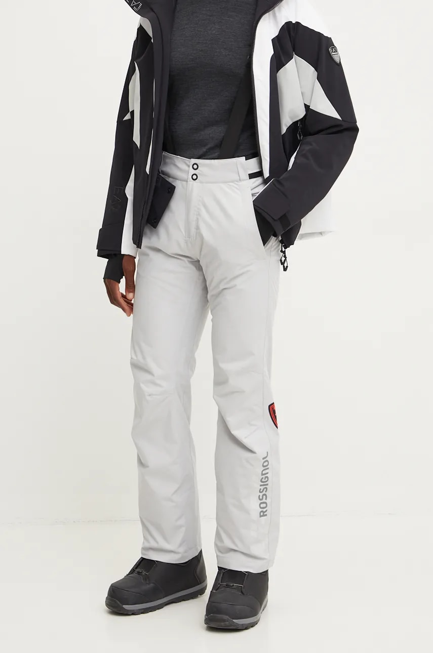 Rossignol pantaloni de schi Hero Velika culoarea gri, RLNMP07 Rossignol pantaloni de schi Hero Velika culoarea gri, RLNMP07