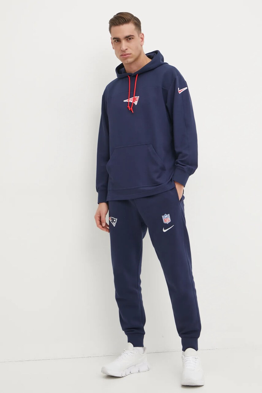 Спортивные штаны Nike New England Patriots цвет синий с принтом 02F7-41S-8K-4NZ Спортивные штаны Nike New England Patriots цвет синий с принтом 02F7-41S-8K-4NZ
