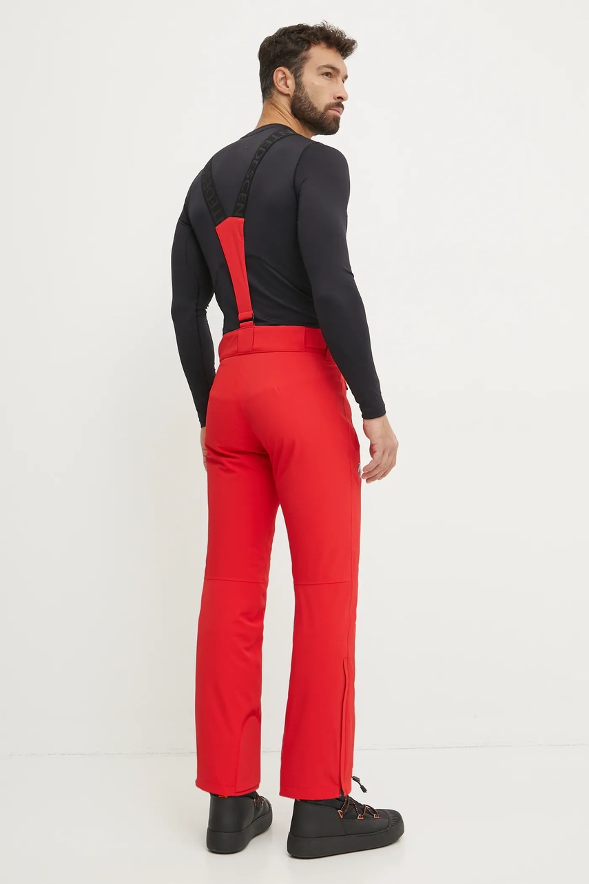 Παντελόνι σκι Descente Swiss Slim χρώμα: κόκκινο, DWMYGD43 φωτογραφία
