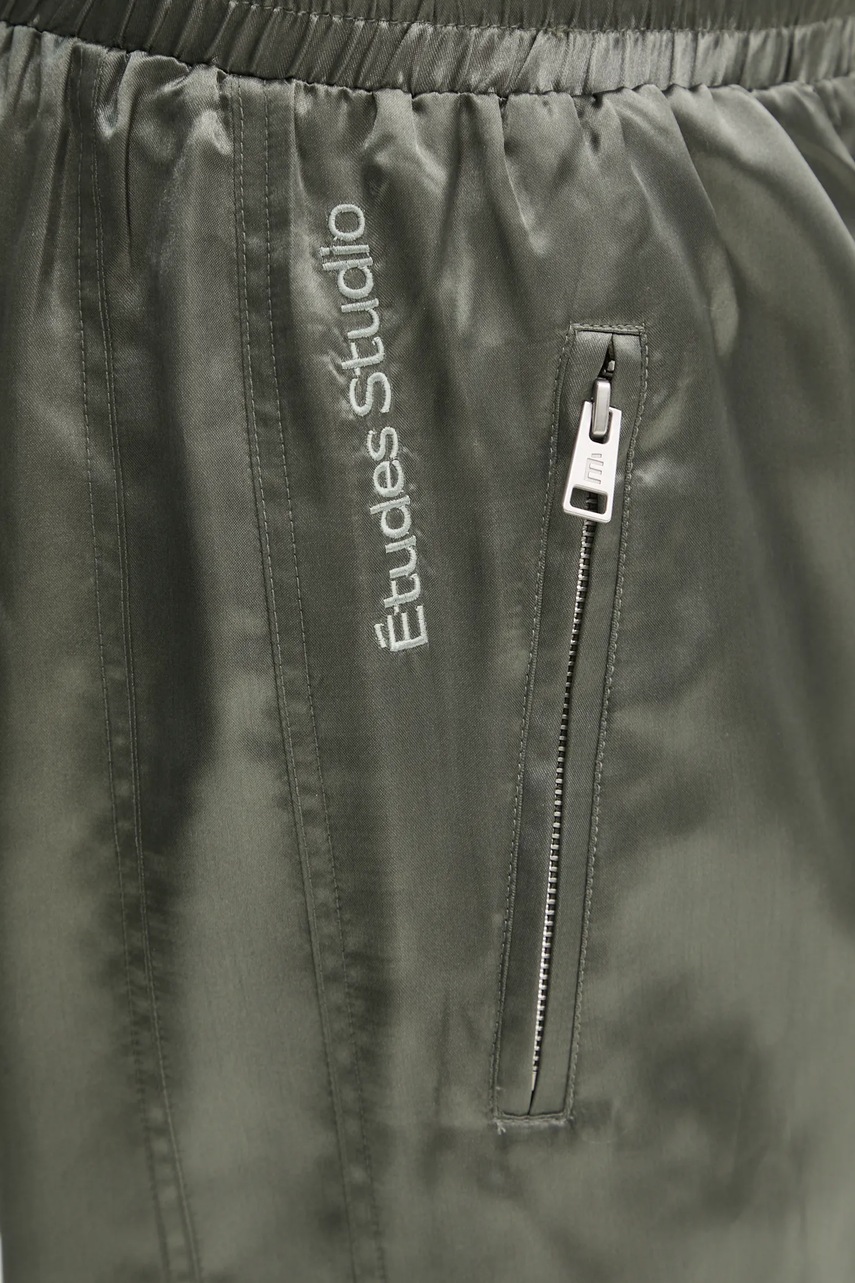 Παντελόνι Études Studio χρώμα: πράσινο, H24MMTRO490 φωτογραφία