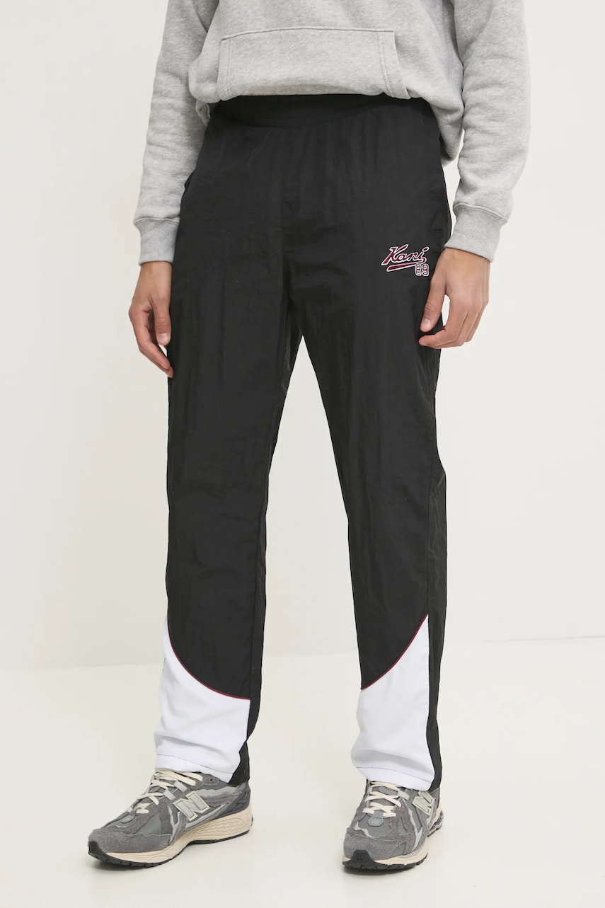 Karl Kani pantaloni de trening culoarea negru, modelator, 60030073 Karl Kani pantaloni de trening culoarea negru, modelator, 60030073