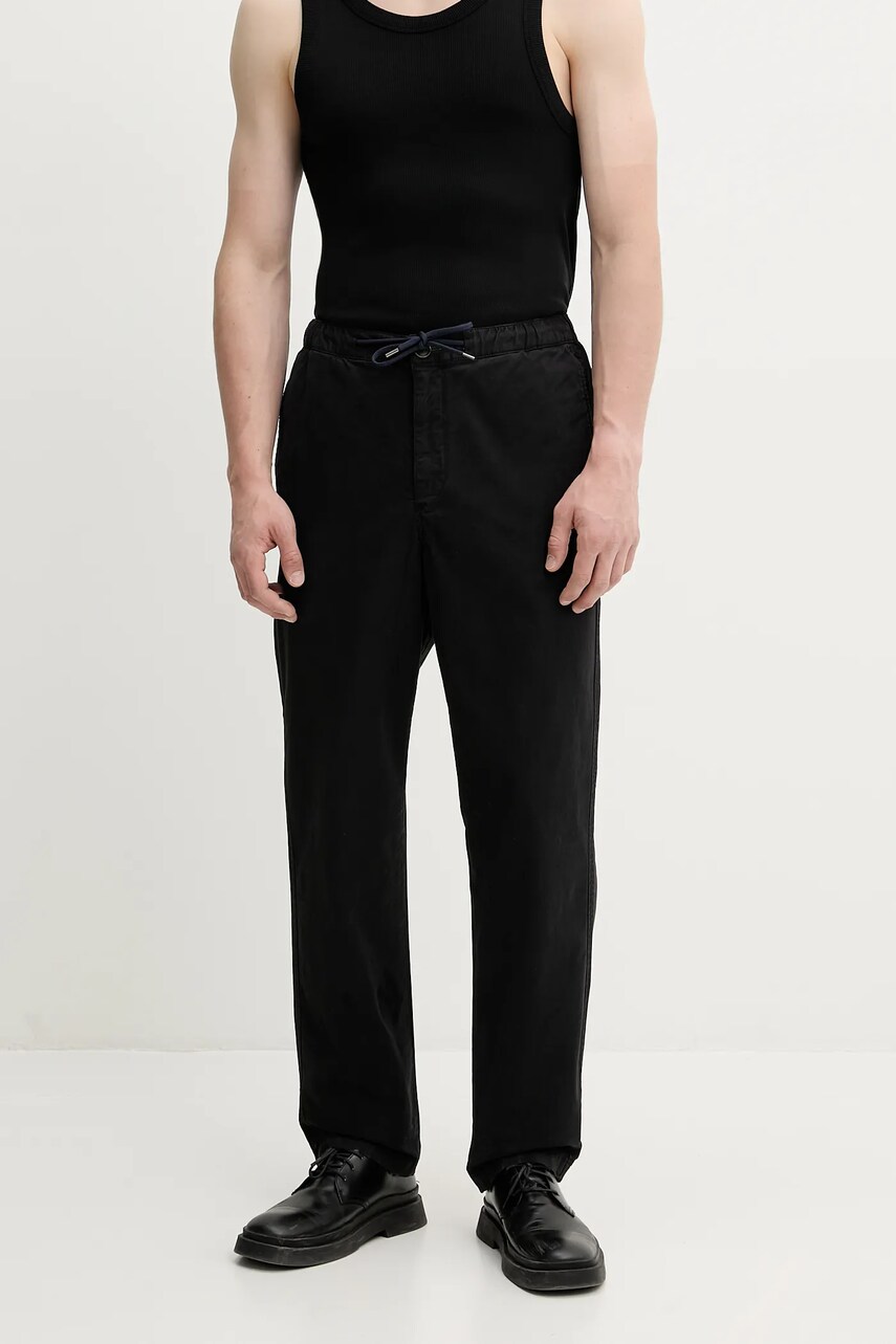 PS Paul Smith pantaloni culoarea negru, drept, M2R.028Z.P21553