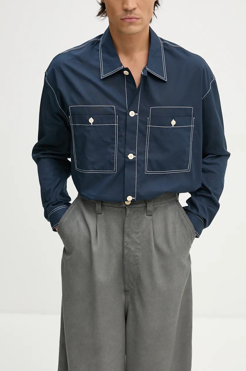 Μάλλινο παντελόνι Sunnei φωτογραφία