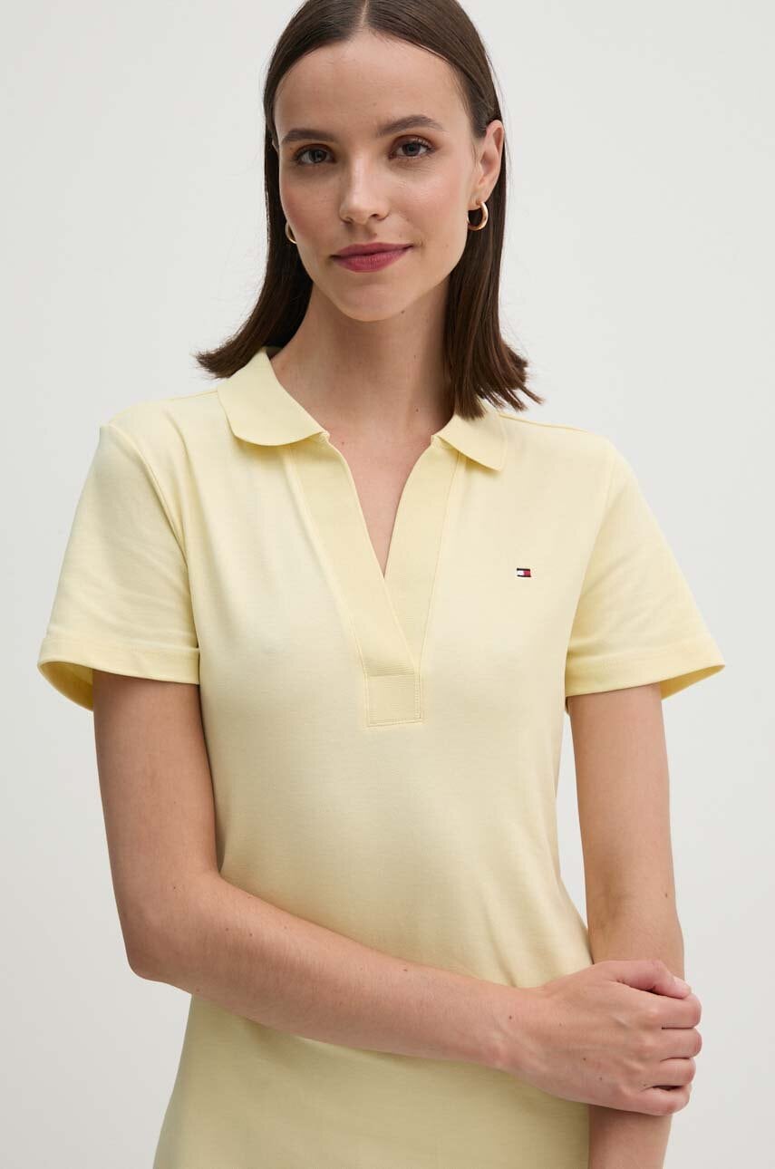 Сукня Tommy Hilfiger колір жовтий mini пряма WW0WW42567