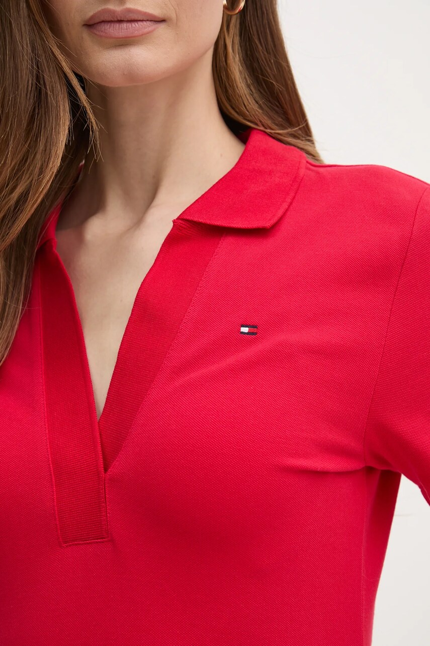 Сукня Tommy Hilfiger колір червоний mini пряма WW0WW42567