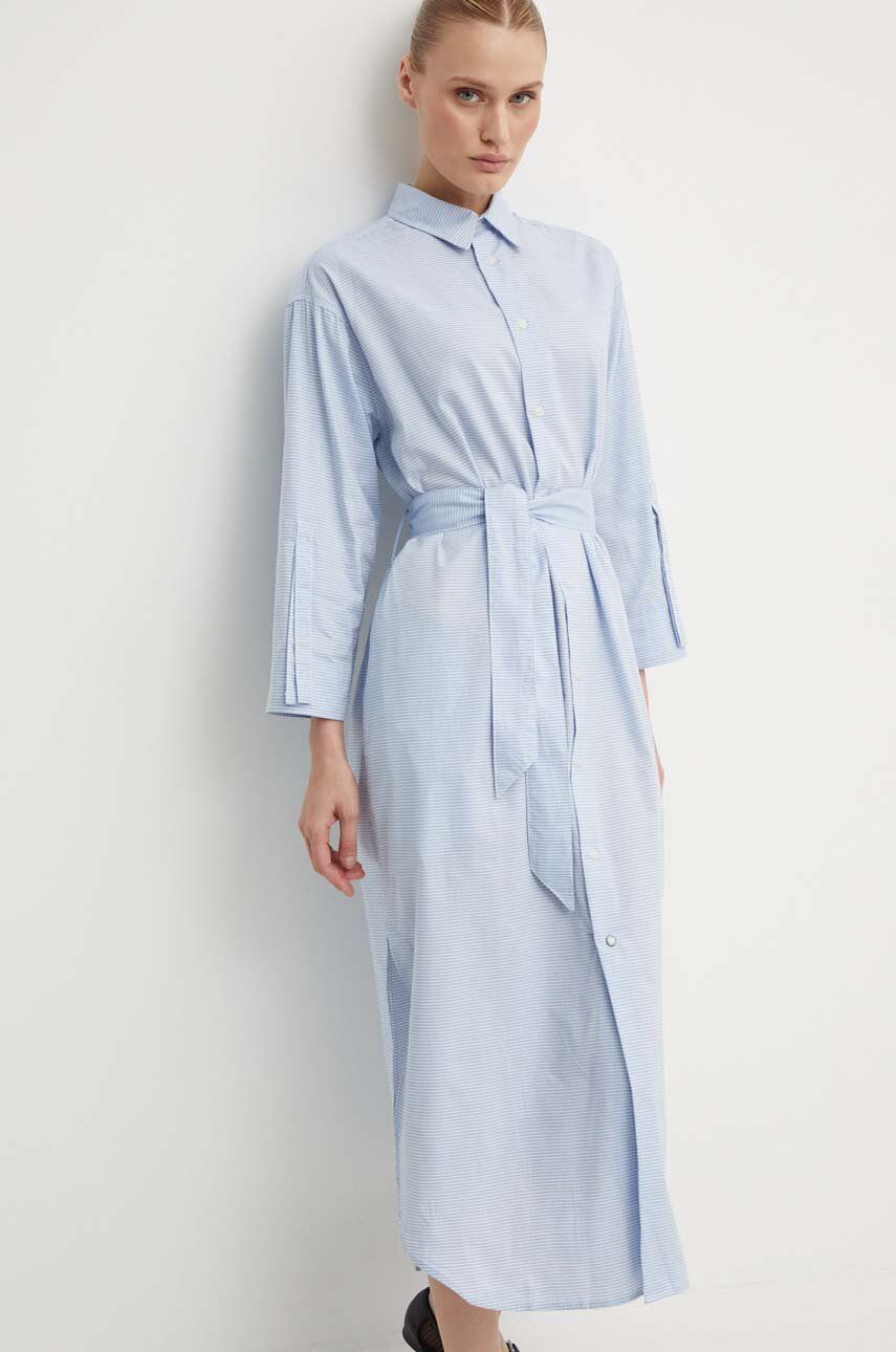 G-Star rochie din bumbac midi, oversize, D24625-D592
