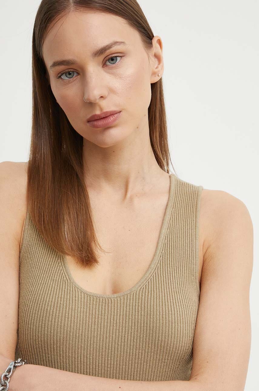 Сукня G-Star Raw колір зелений mini облягаюча D24659-D605