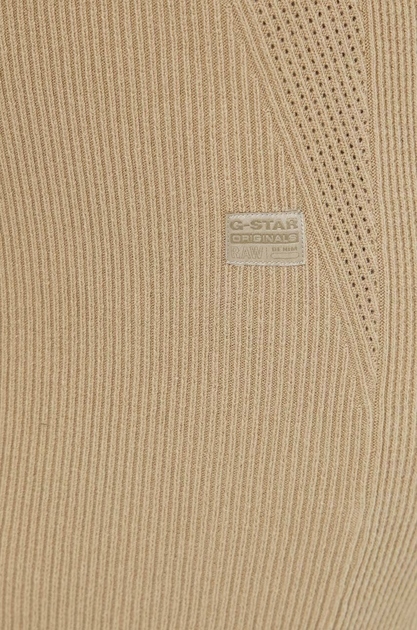 Сукня G-Star Raw колір зелений mini облягаюча D24659-D605