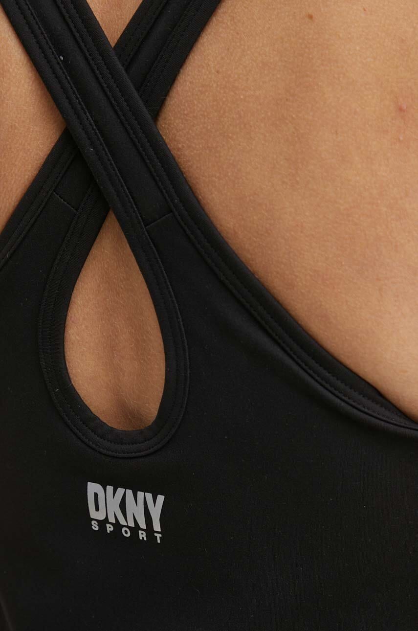 Сукня Dkny колір чорний mini розкльошена DP4D4847
