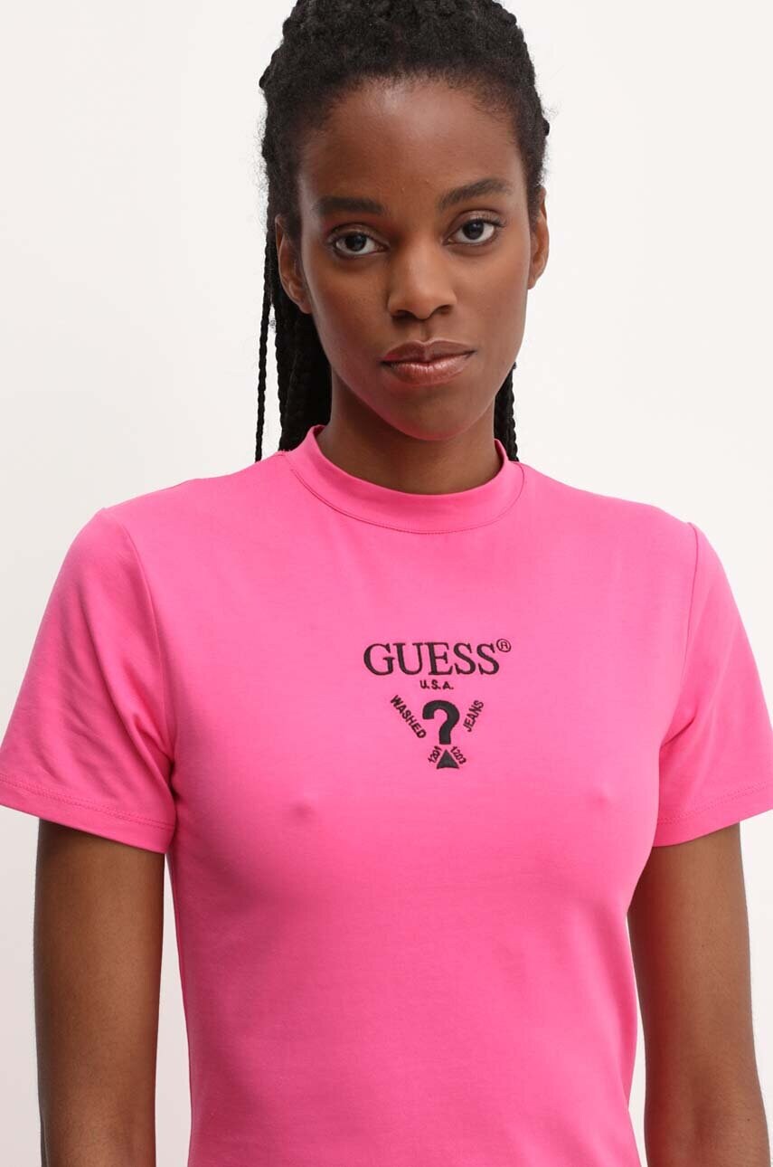 Сукня Guess COLETTE колір рожевий mini пряма V4YK02 KCDH1