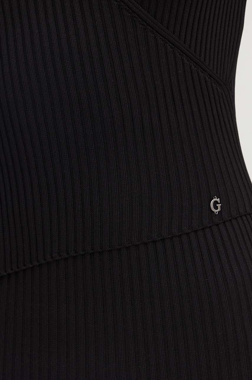 Сукня Guess LUCILLE колір чорний mini облягаюча W4YK07 Z2U00