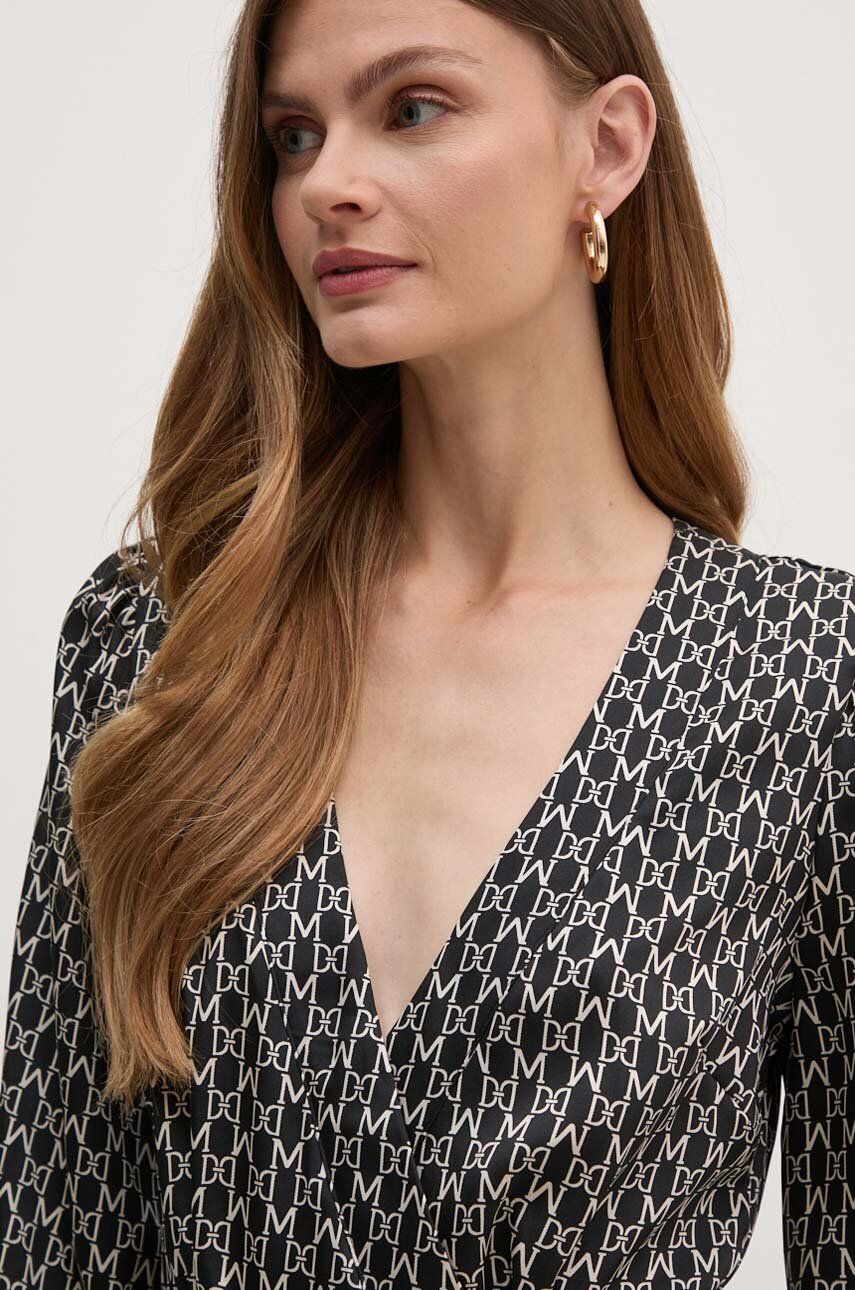 Сукня Marciano Guess JOSETTE колір чорний mini розкльошена 4YGK11 9859Z