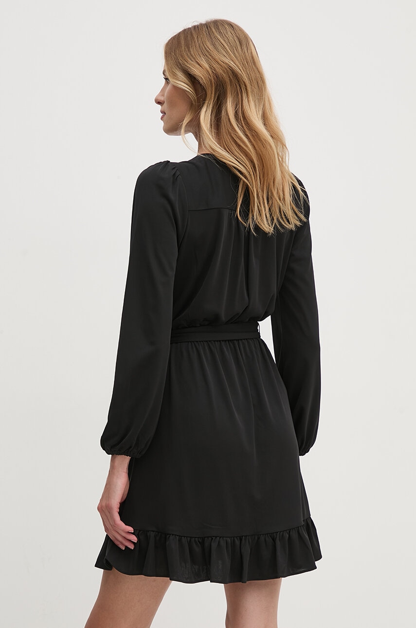 Сукня Lauren Ralph Lauren колір чорний mini розкльошена 250940555