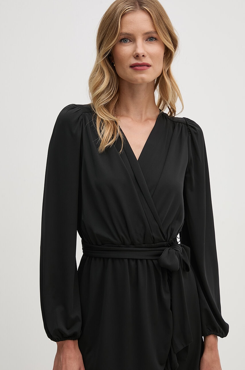 Сукня Lauren Ralph Lauren колір чорний mini розкльошена 250940555
