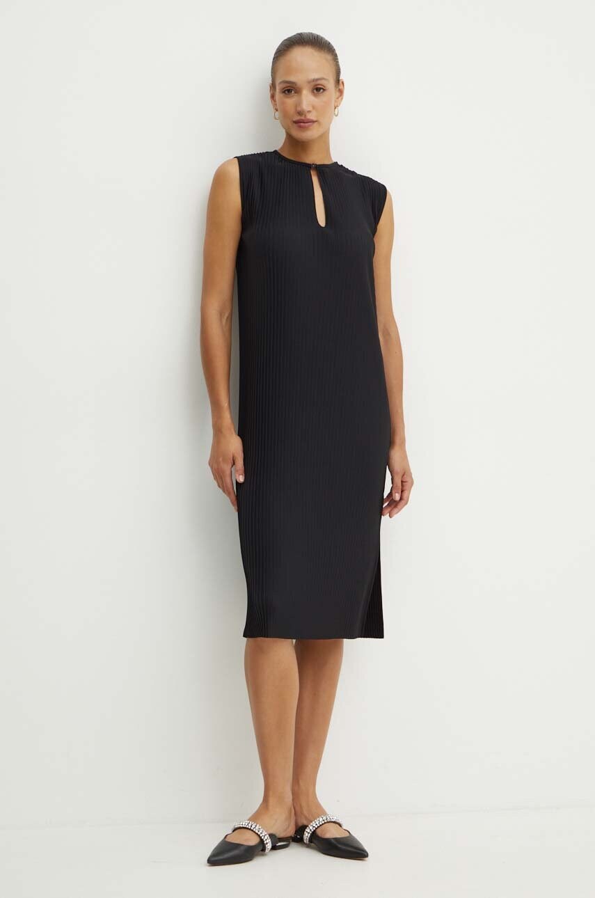 Сукня Max Mara Leisure колір чорний mini пряма 2426626057600