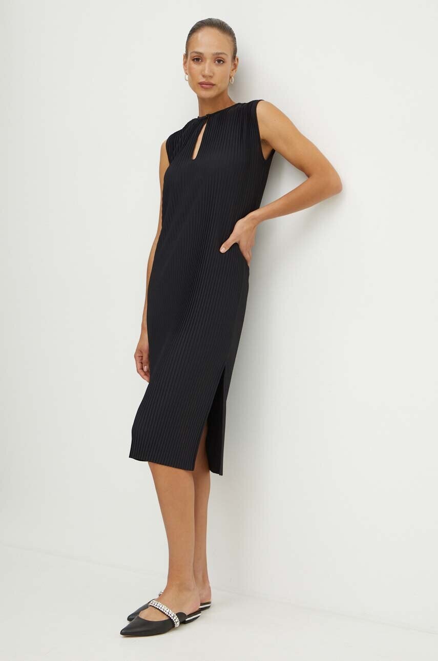 Сукня Max Mara Leisure колір чорний mini пряма 2426626057600
