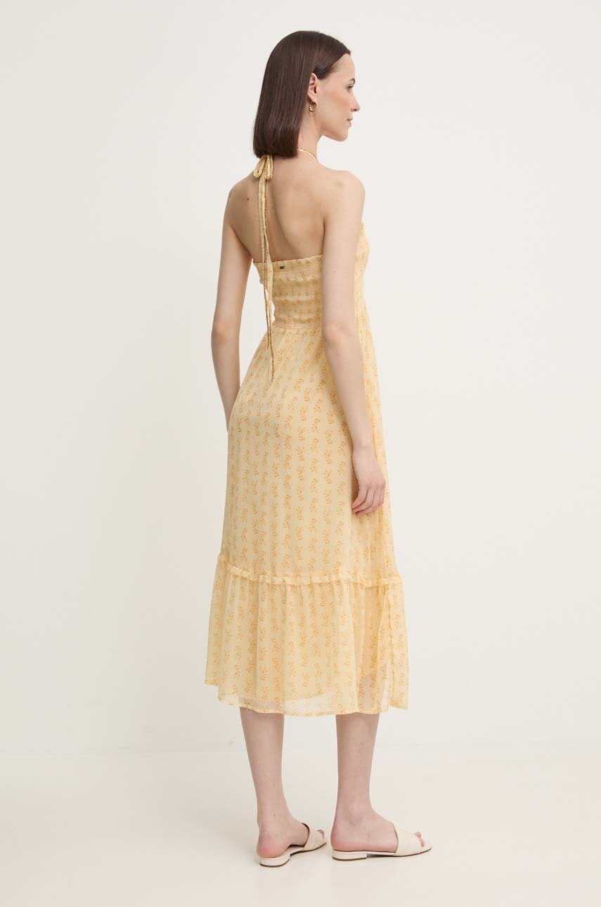 Сукня Pepe Jeans MADISON колір жовтий mini розкльошена PL901141