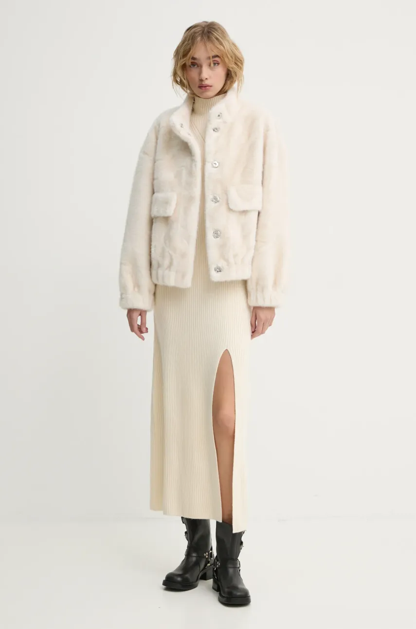 Платье BA&SH цвет бежевый maxi прямое 1H24ARMI Платье BA&SH цвет бежевый maxi прямое 1H24ARMI