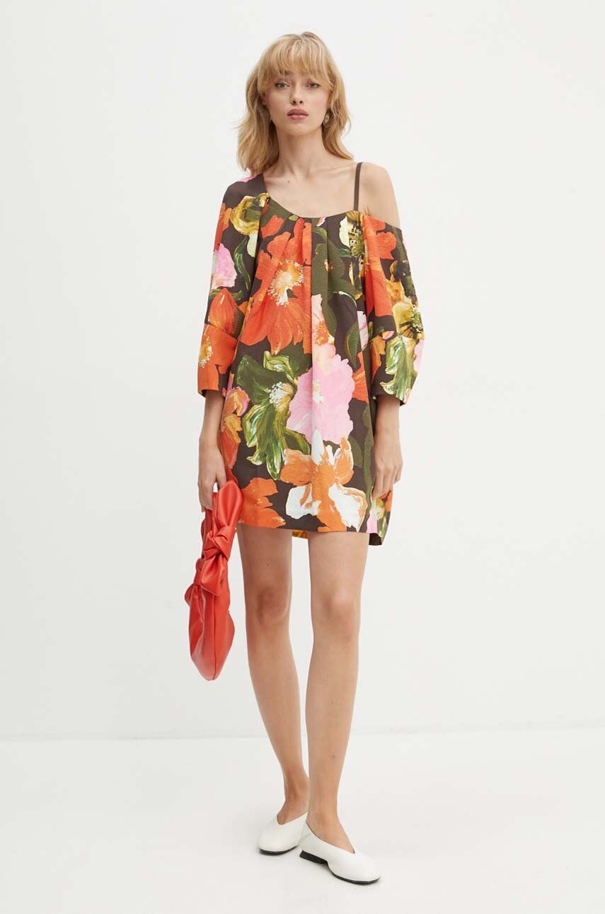 Stine Goya rochie mini, drept, SG5852